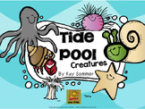 Tide Pool Creatures - emergent reader, write the room
