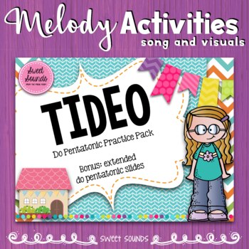 Preview of Tideo Melody Practice Activities - Do Pentatonic Scale Sixteenth Notes