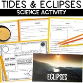 Solar and Lunar Eclipses Activity Tides Worksheets