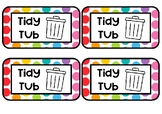 Tidy Tubs - Rainbow Pop/Simple Theme