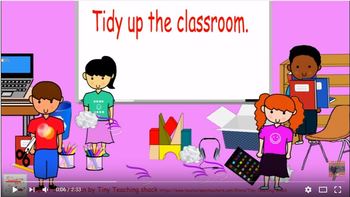 clean up classroom clip art