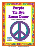 Tie Dye Classroom Decor Pack
