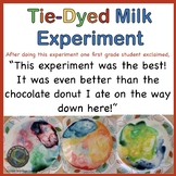 Tie-Dyed Milk Experiment