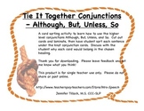 Tie It Together Conjunctions