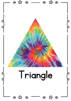 Preview of Tie dye Shapes