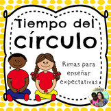 Spanish classroom management: poems to teach circle time e