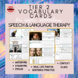 Tier 2 Vocabulary Context Clues Cards Upper Elementary - N