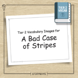 Tier 2 Vocabulary Images for A Bad Case of Stripes