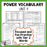 Tier 2 Vocabulary and Activities | Academic Vocabulary Wor