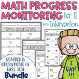 Tier II Math Intervention Progress Monitoring Kit NBT BUND