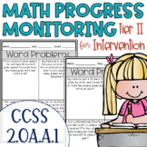 Tier II Math Intervention Progress Monitoring Kit for 2nd 