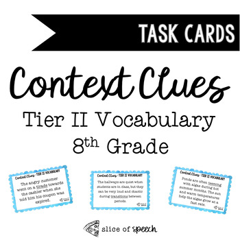 8th context clues teaching resources teachers pay teachers