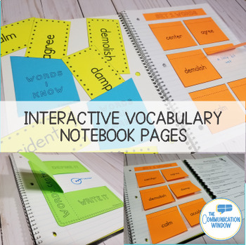 grade 3rd worksheets Units  and Interactive 2nd 3rd Tier 2 Notebook Vocabulary