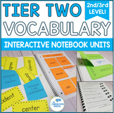 Tier 2 Vocabulary Interactive Notebook Units and Activitie