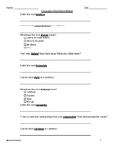 Tier Two Vocabulary Word Attack Packet 1