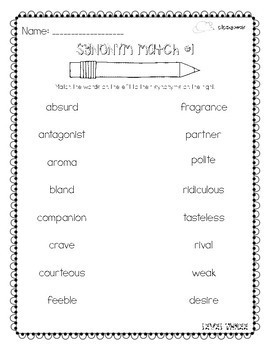 word worksheets level 3 tier two vocabulary by pipsqueak tpt