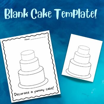 Easy Cake Drawing for Kids - PRB ARTS