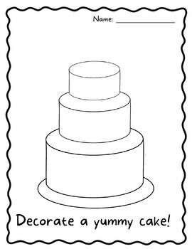 10 Best Wedding Cake Template Printable - printablee.com