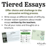 Tiered Essays - Choice and Challenge in the Persuasive Wri