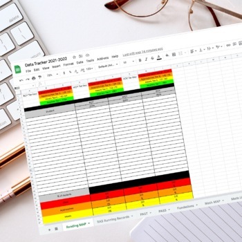 Preview of Tiered Google Sheets Data Tracker 