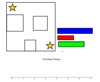 Preview of Tiered Lesson: Linear Measurement and Line Plots Smart Board File