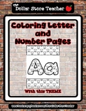 Tiger - Coloring Letter and Number 0 - 10 (37 Pages) *oc