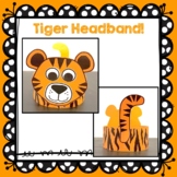 Tiger Headband Craft, Tiger Craft