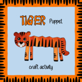 Paper Tiger Puppet Craft