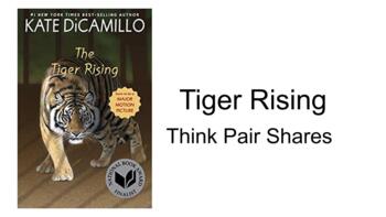 Preview of Tiger Rising- Think Pair Share 