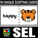 Tiger SEL Social Emotional Learning Matching Cards