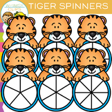 Tiger Spinners Clip Art