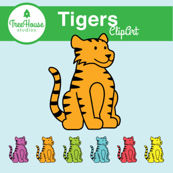 Preview of Tigers Clip Art