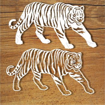 Download Tigers SVG files for Silhouette Cameo and Cricut. by ...