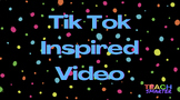Tik Tok Inspired Video Cooking Demonstration Video