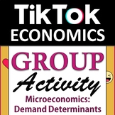 TikTok Group Activity - Economics - Microeconomics: Determ