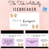 TikTok Icebreaker Activity // Online Learning Activity