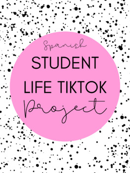 Preview of TikTok/StoryJumper Project - Life of a Student at School