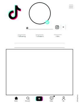 Page 3 - Free to personalize TikTok profile picture templates