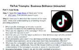 TikTok Triumphs: TikTok Marketing Challenge