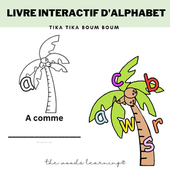 Preview of Tika Tika Boum Boum- Livre interactif d'alphabet