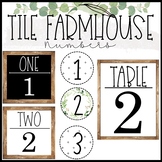 Tile Farmhouse Numbers