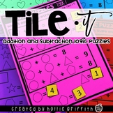 Addition and Subtraction Logic Puzzles {Tile-it!}