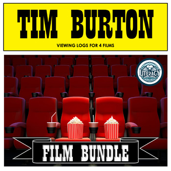 Preview of Tim Burton Film Bundle - Movie Guides - Print & Digital Resources - Auteur Unit