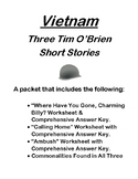 Tim O'Brien Short Stories About Vietnam: Assessments/Works