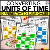 Converting Time Measurements Game Worksheets 4th Grade Mea
