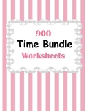 Time Worksheets Bundle