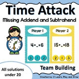 Time Attack Missing Addend and Subtrahend under 20 50% off