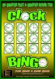 Clock Bingo (Time Bingo) - QUARTER PAST & QUARTER TO - 64 