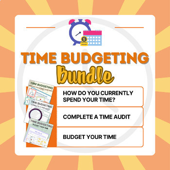 Preview of Time Budgeting Bundle | Practice for Financial Budgeting