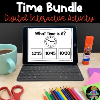 Preview of Time Bundle: Interactive Digital Activity for iPad and/or computers